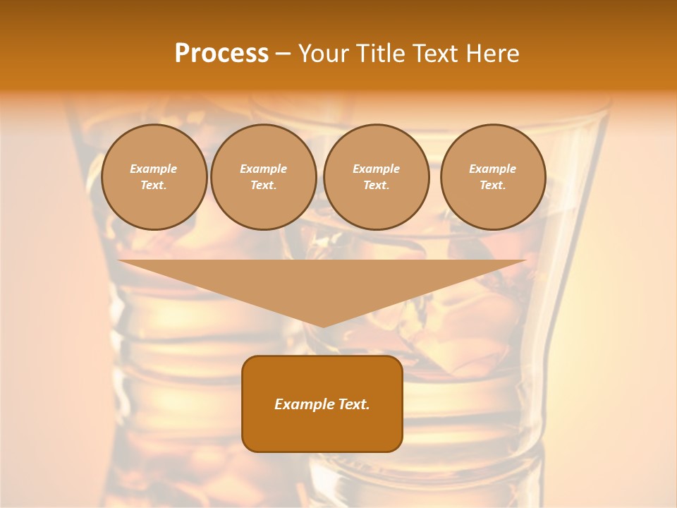 Nobody Reflection Yellow PowerPoint Template