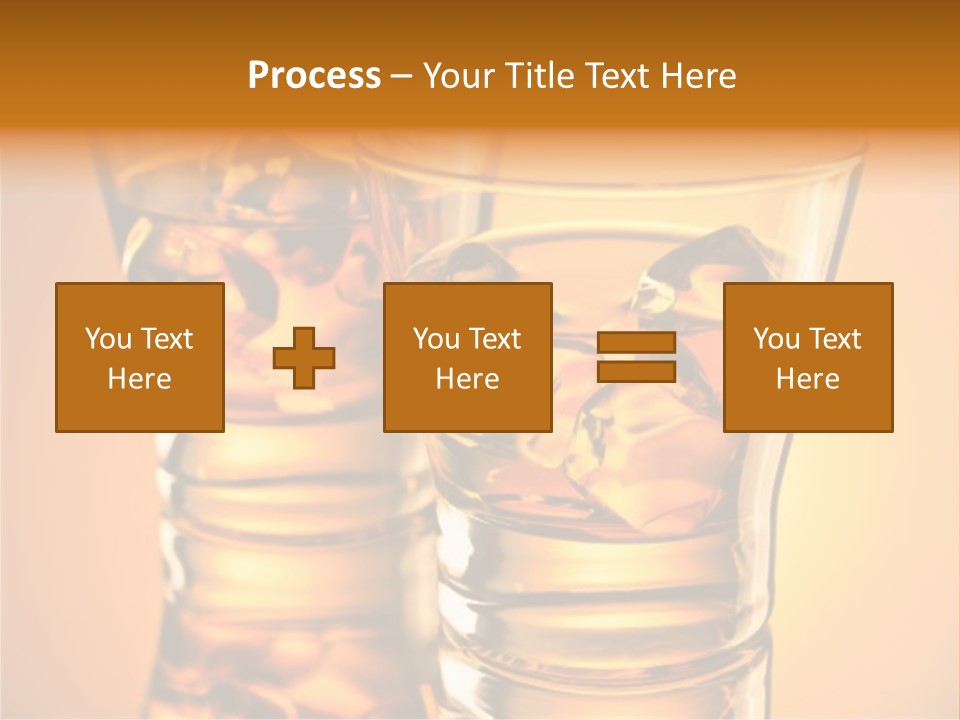 Nobody Reflection Yellow PowerPoint Template