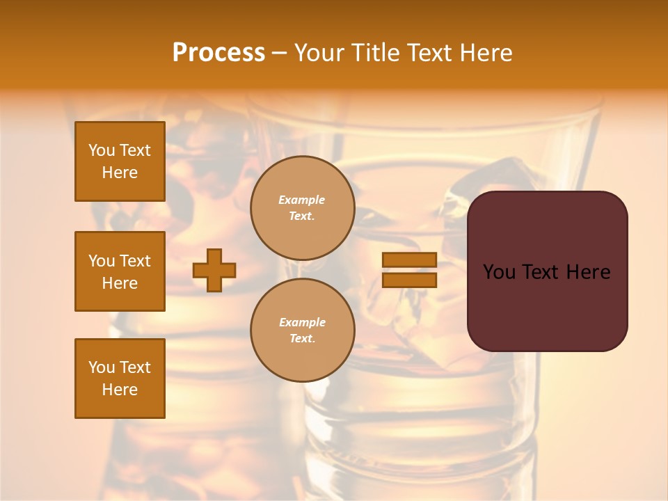 Nobody Reflection Yellow PowerPoint Template