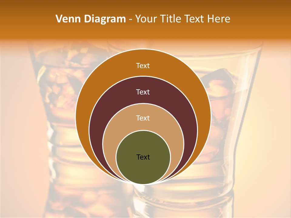 Nobody Reflection Yellow PowerPoint Template