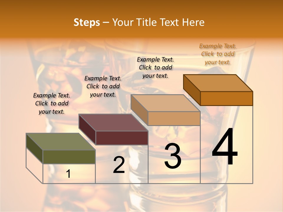 Nobody Reflection Yellow PowerPoint Template