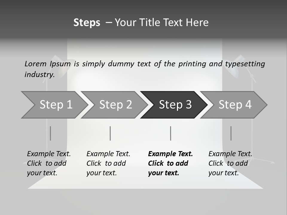 Softbox Place Photography PowerPoint Template