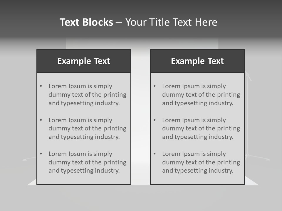 Softbox Place Photography PowerPoint Template