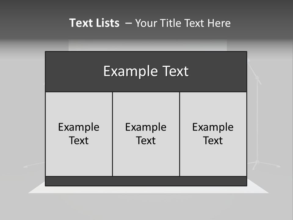 Softbox Place Photography PowerPoint Template