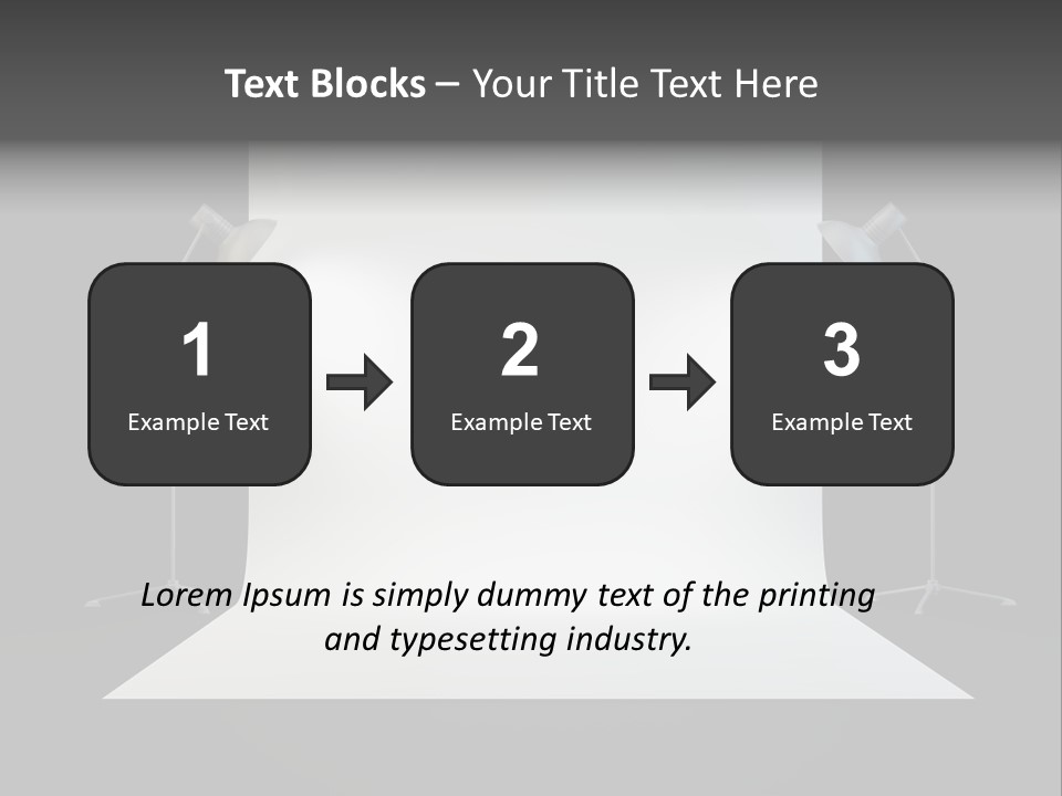 Softbox Place Photography PowerPoint Template