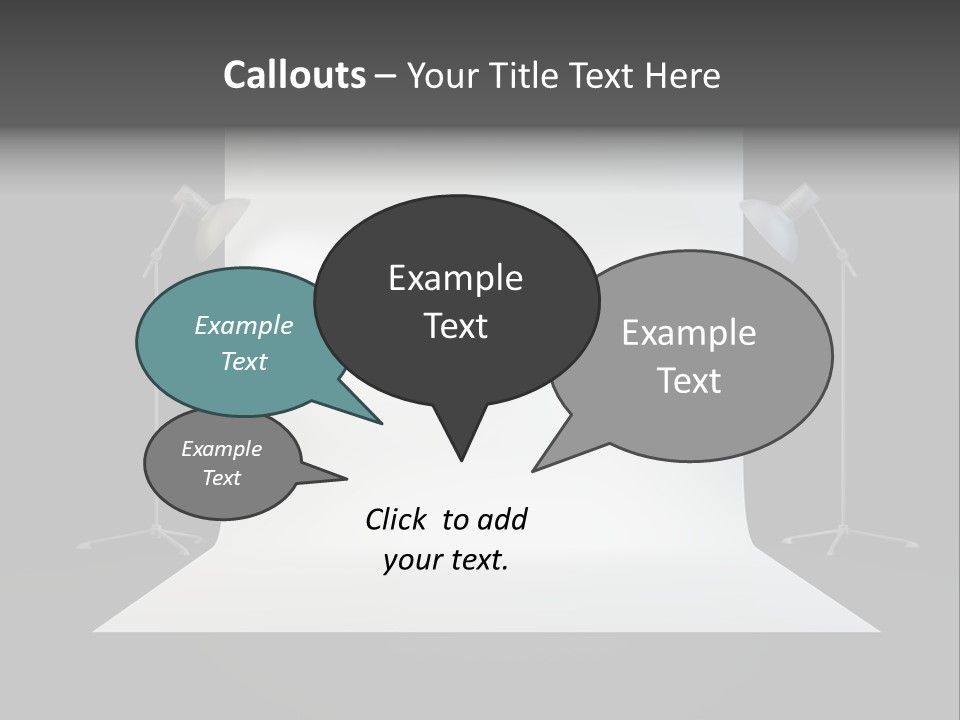 Softbox Place Photography PowerPoint Template