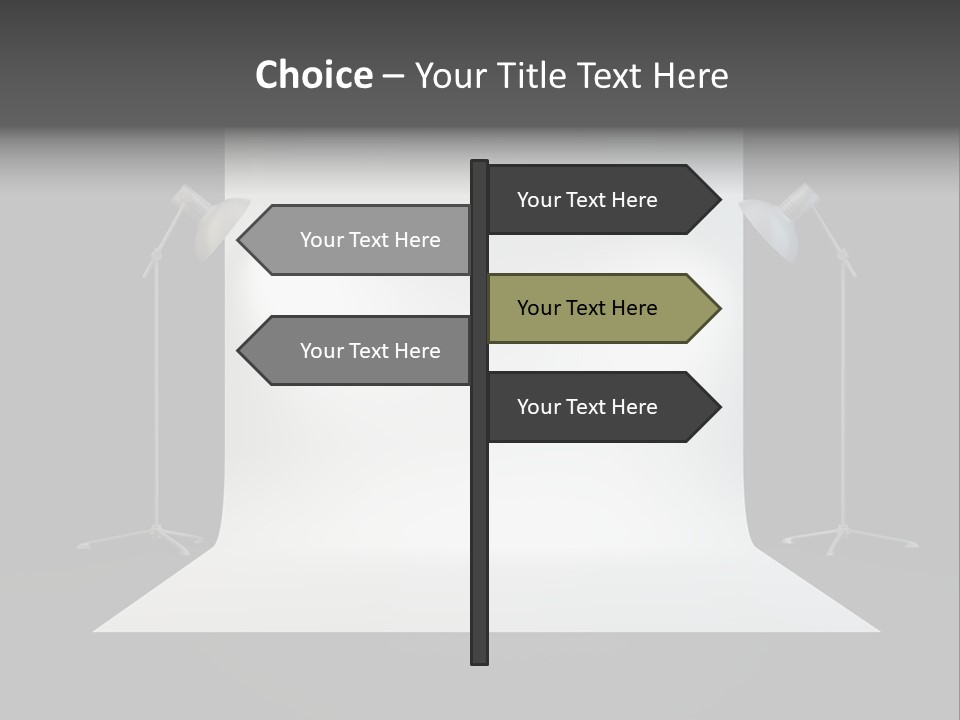 Softbox Place Photography PowerPoint Template