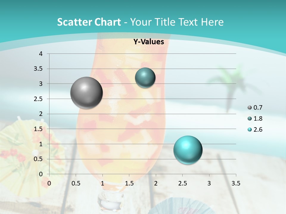 Fruity Milk Beverage PowerPoint Template