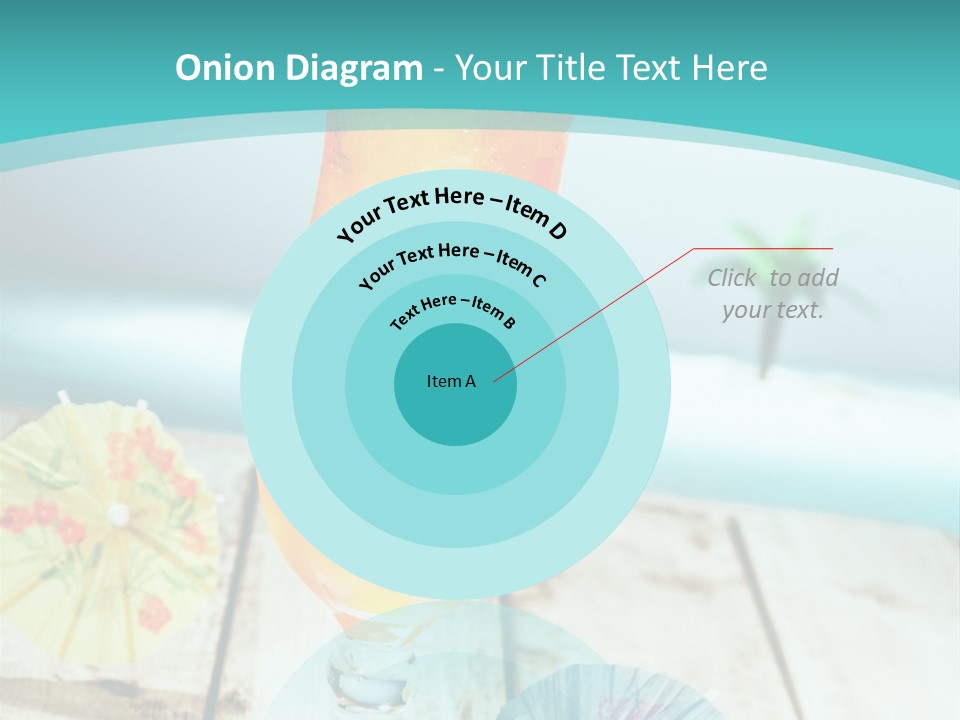 Fruity Milk Beverage PowerPoint Template