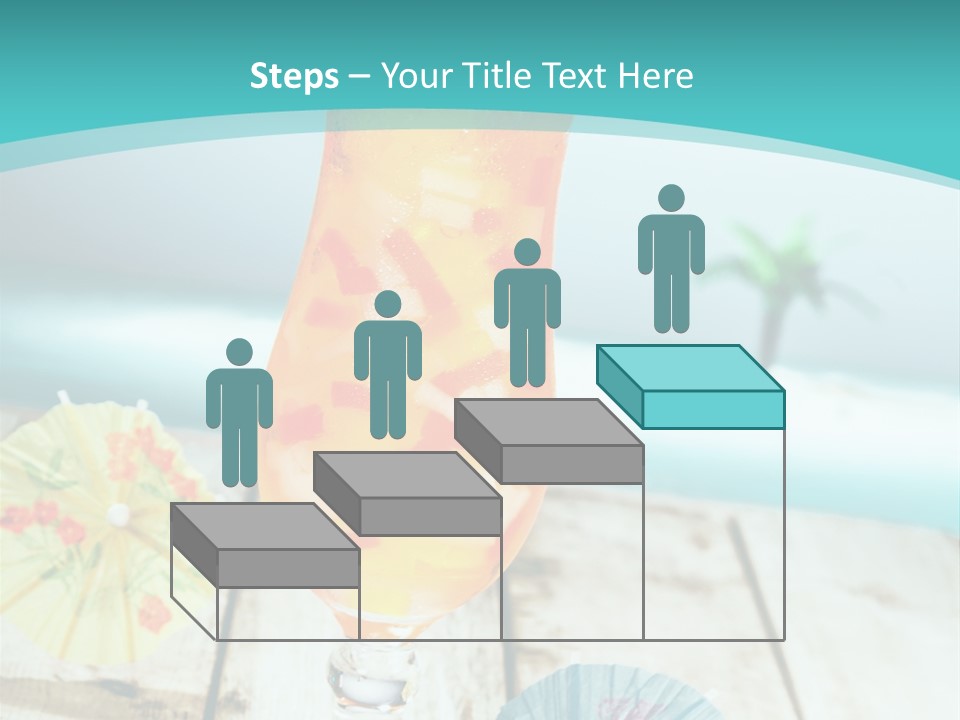 Fruity Milk Beverage PowerPoint Template