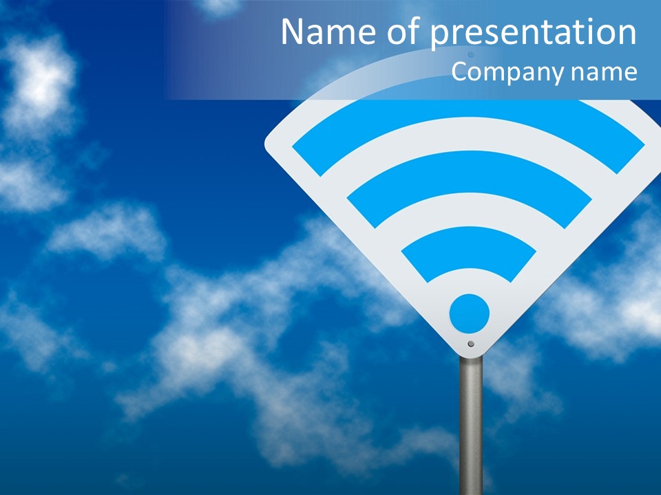 Public Web Wi Fi PowerPoint Template