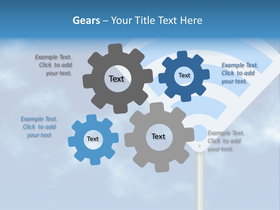 Public Web Wi Fi PowerPoint Template