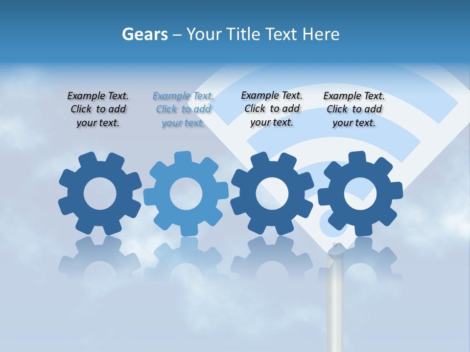 Public Web Wi Fi PowerPoint Template