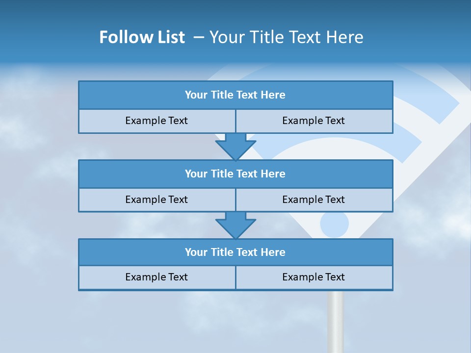Public Web Wi Fi PowerPoint Template