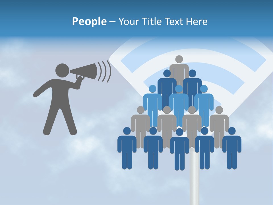 Public Web Wi Fi PowerPoint Template