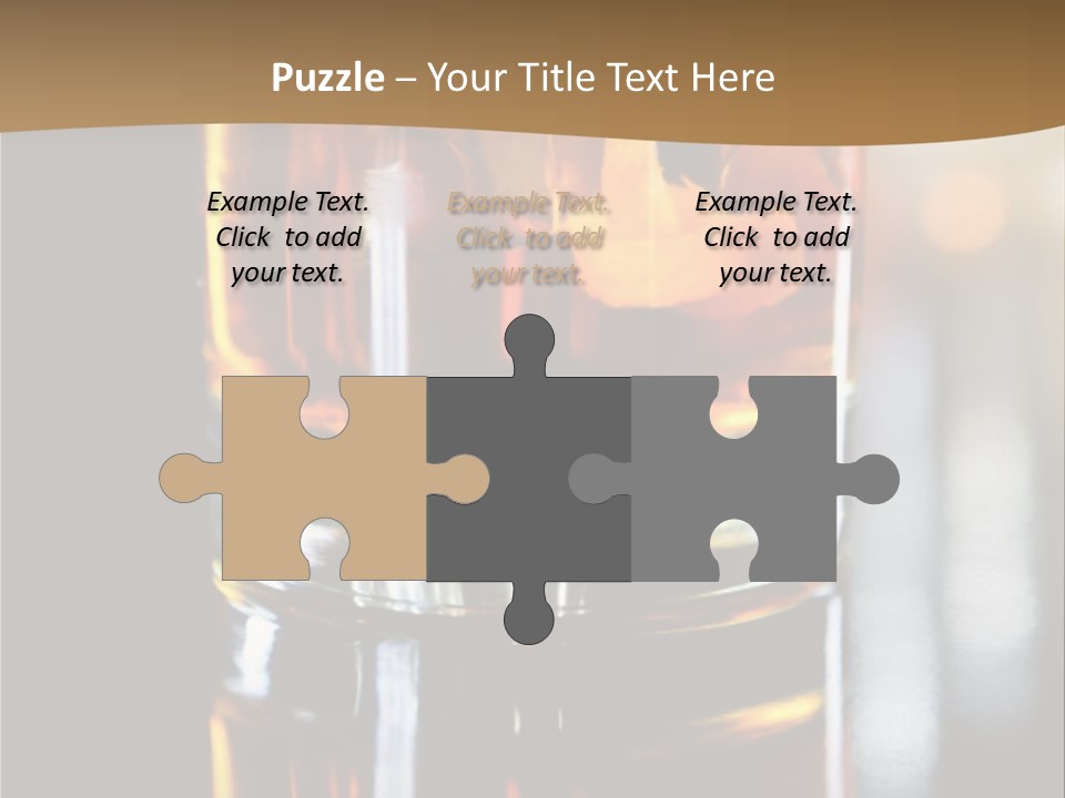 Vibrant Alcoholic Orange PowerPoint Template