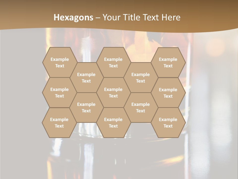 Vibrant Alcoholic Orange PowerPoint Template