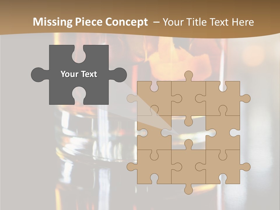 Vibrant Alcoholic Orange PowerPoint Template