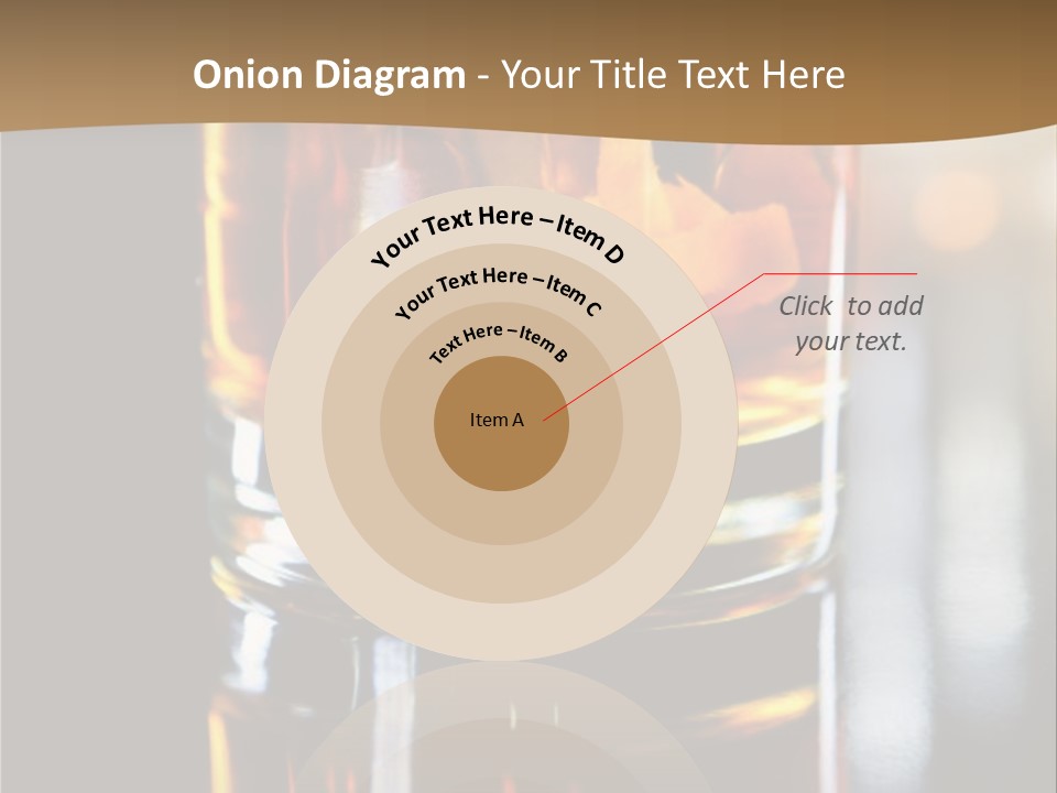 Vibrant Alcoholic Orange PowerPoint Template