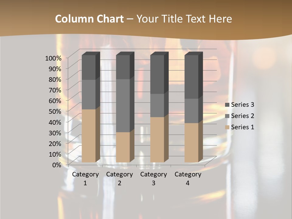 Vibrant Alcoholic Orange PowerPoint Template