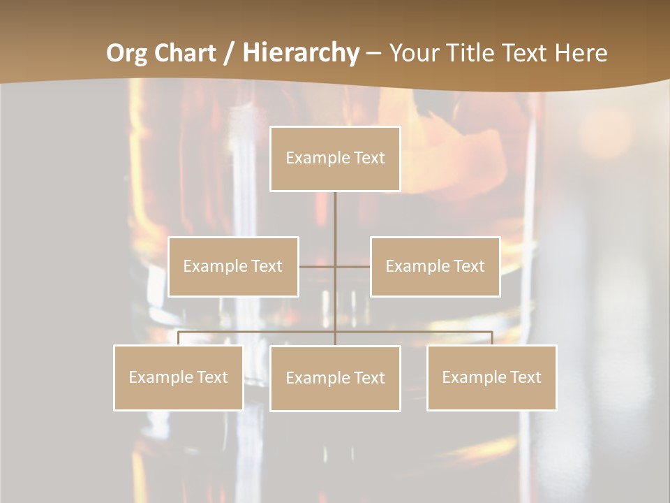 Vibrant Alcoholic Orange PowerPoint Template