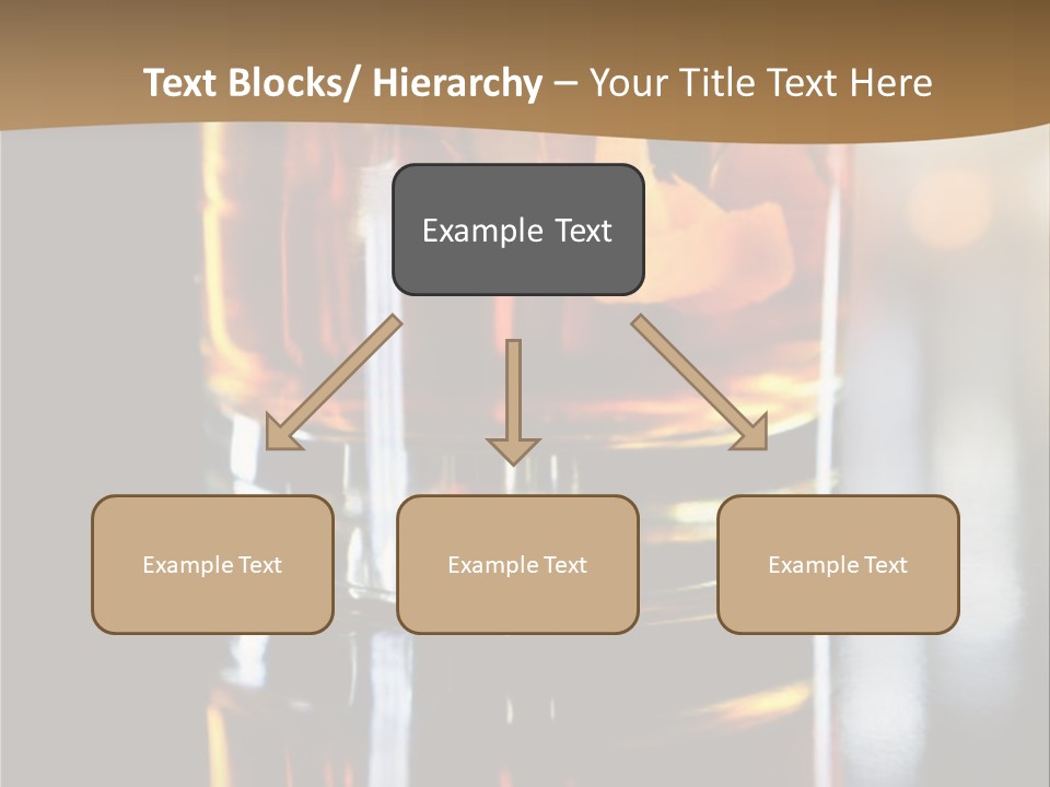 Vibrant Alcoholic Orange PowerPoint Template