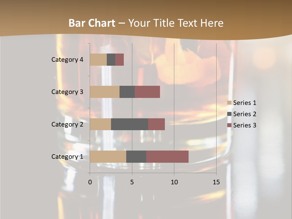 Vibrant Alcoholic Orange PowerPoint Template