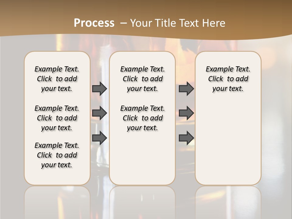 Vibrant Alcoholic Orange PowerPoint Template