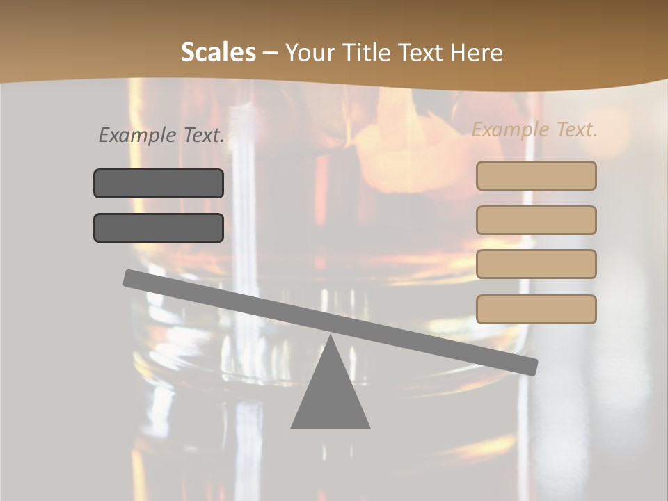 Vibrant Alcoholic Orange PowerPoint Template