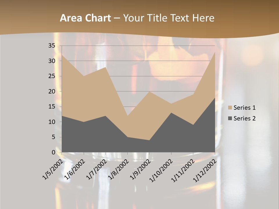 Vibrant Alcoholic Orange PowerPoint Template