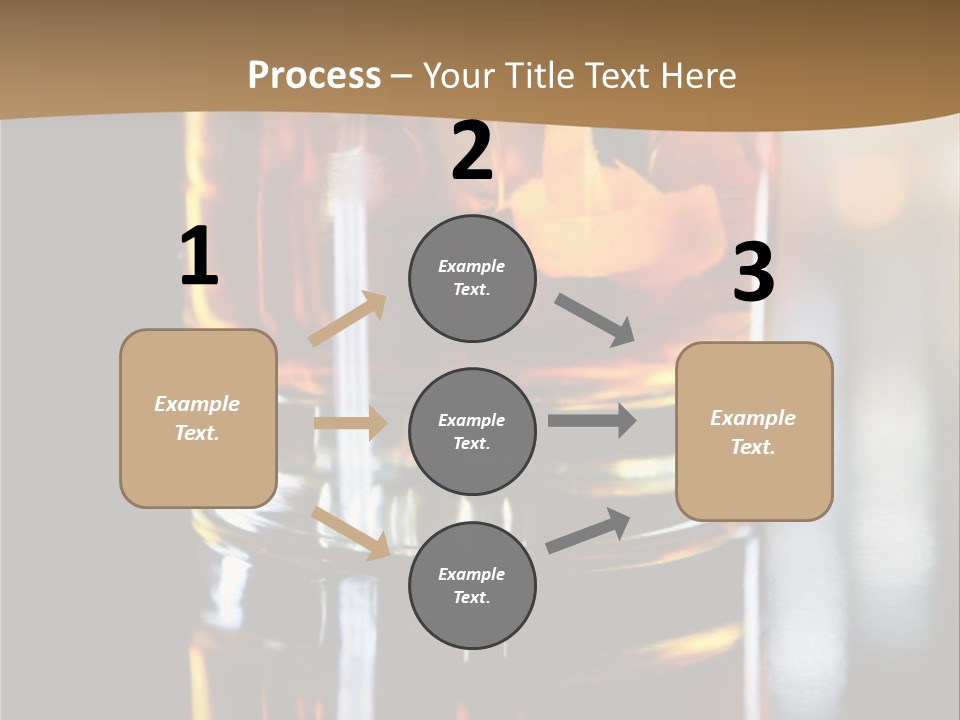 Vibrant Alcoholic Orange PowerPoint Template