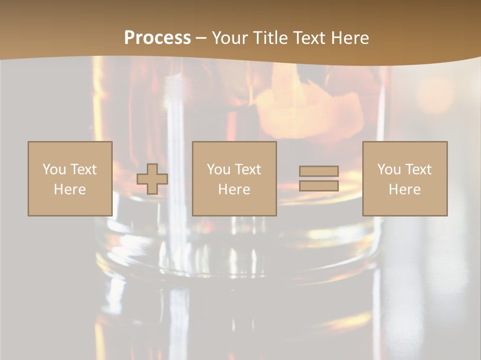 Vibrant Alcoholic Orange PowerPoint Template