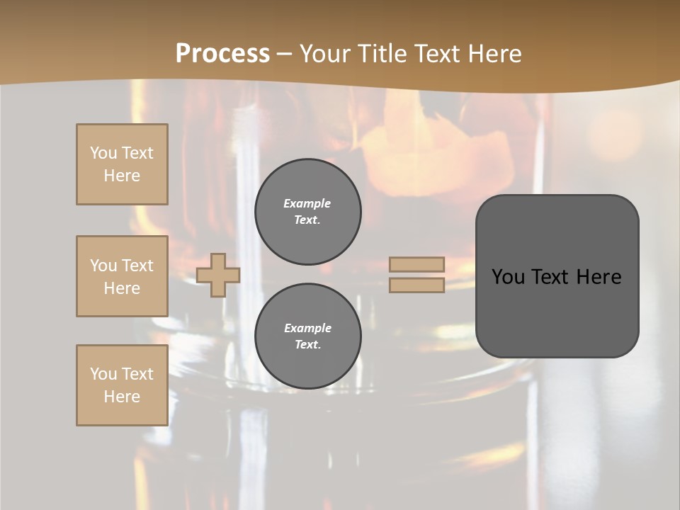 Vibrant Alcoholic Orange PowerPoint Template