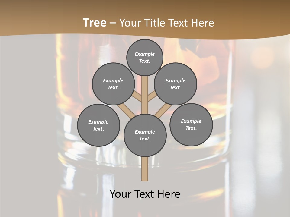 Vibrant Alcoholic Orange PowerPoint Template