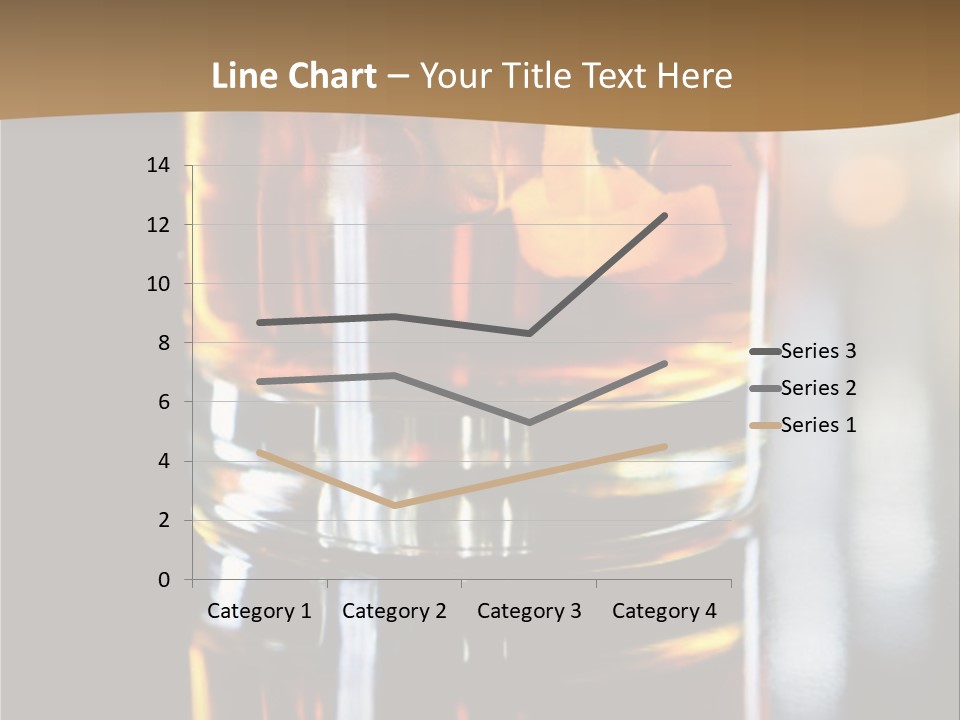 Vibrant Alcoholic Orange PowerPoint Template