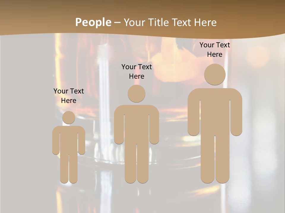 Vibrant Alcoholic Orange PowerPoint Template