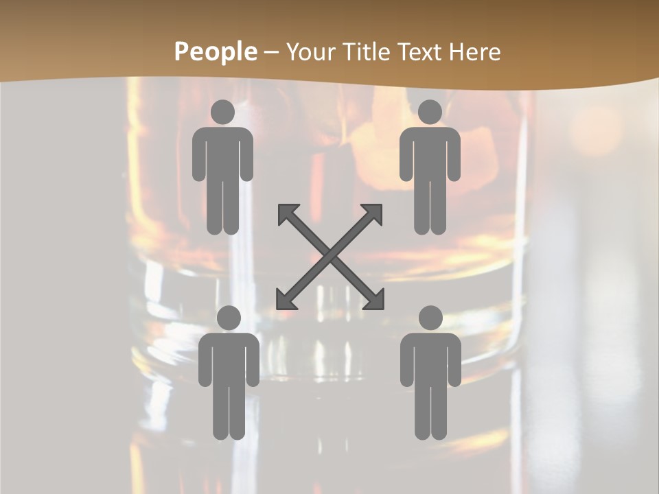 Vibrant Alcoholic Orange PowerPoint Template