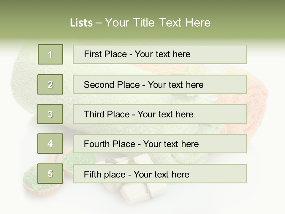 Healthy Wellness Nature PowerPoint Template