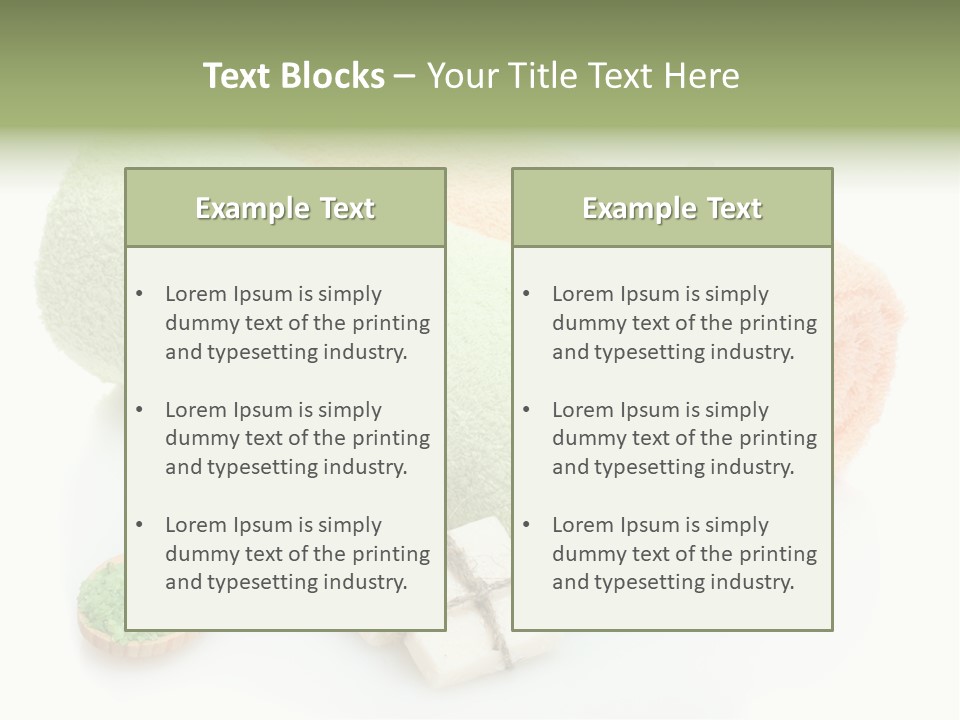 Healthy Wellness Nature PowerPoint Template