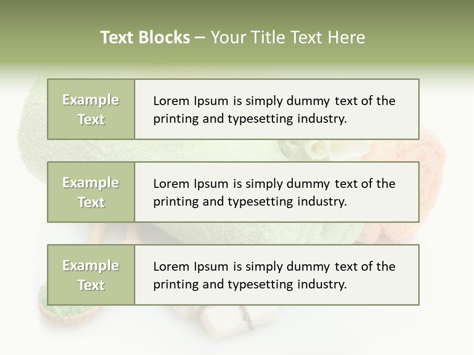 Healthy Wellness Nature PowerPoint Template