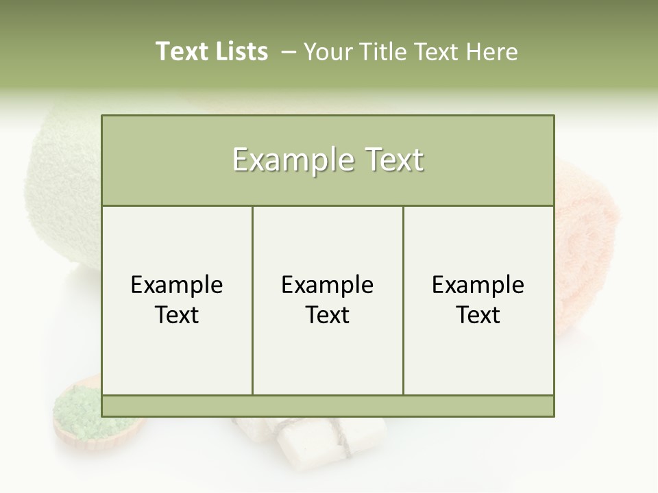 Healthy Wellness Nature PowerPoint Template