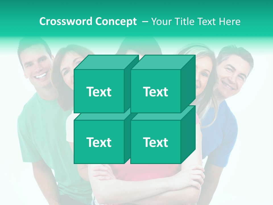 Young Guys University PowerPoint Template