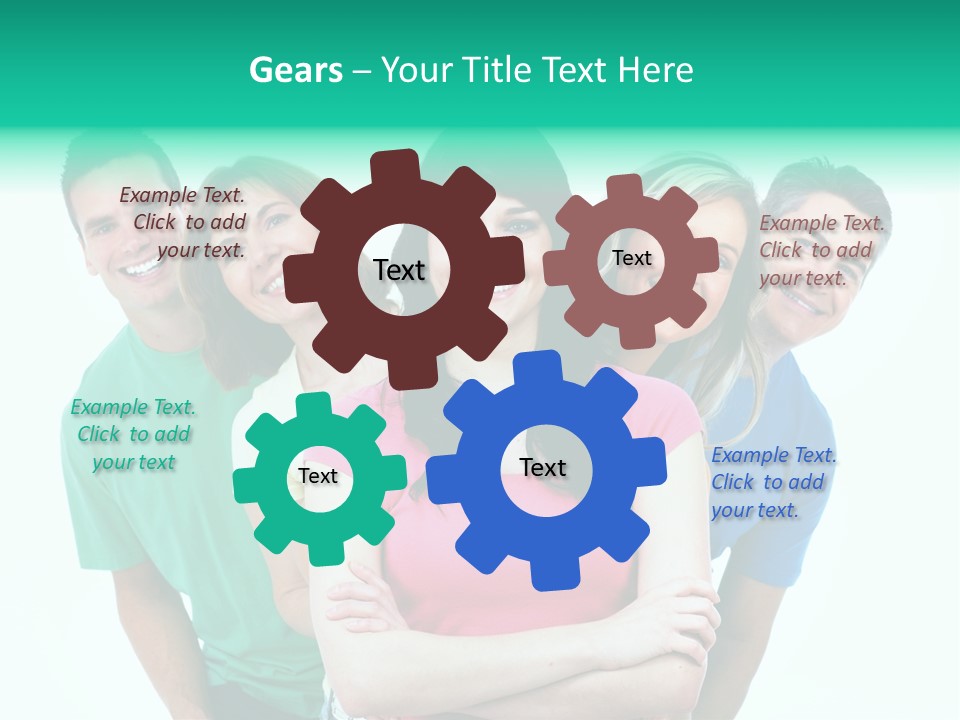 Young Guys University PowerPoint Template