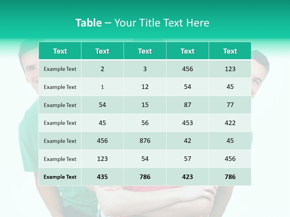 Young Guys University PowerPoint Template