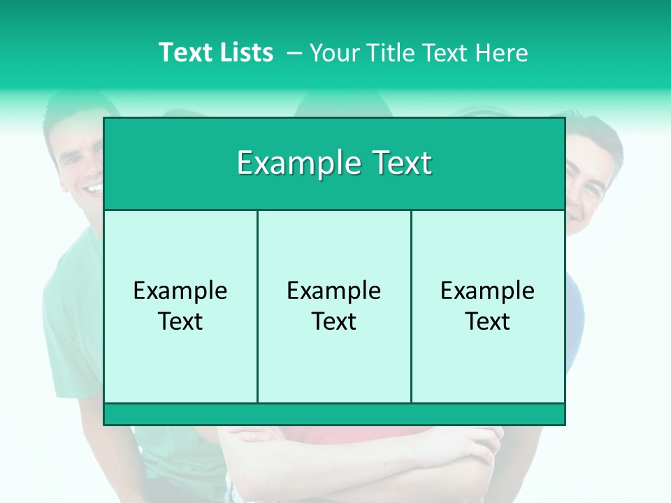 Young Guys University PowerPoint Template