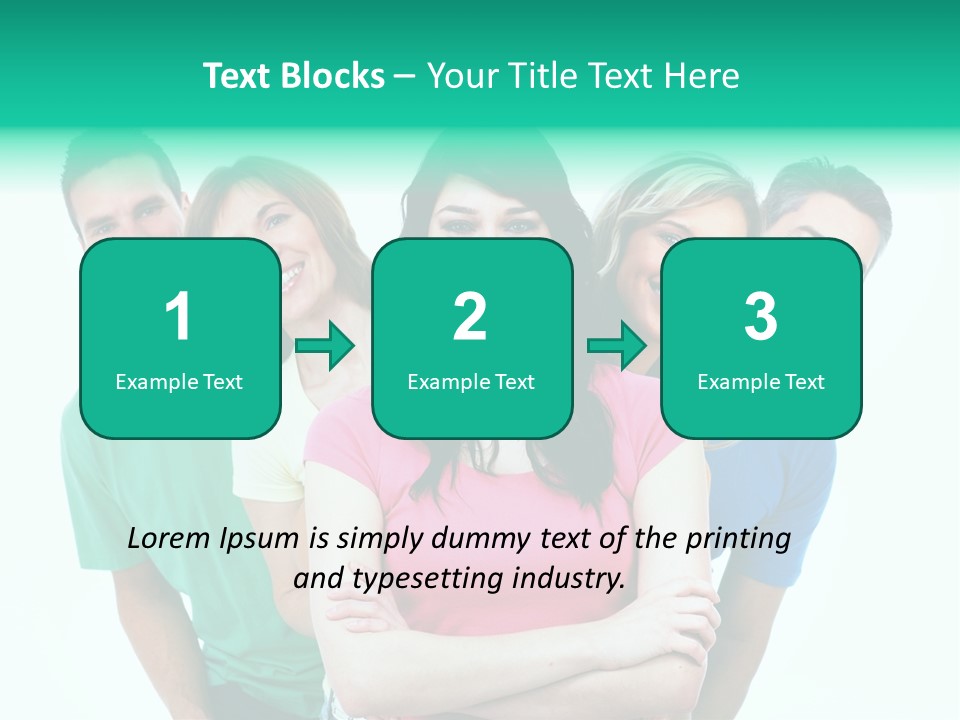 Young Guys University PowerPoint Template