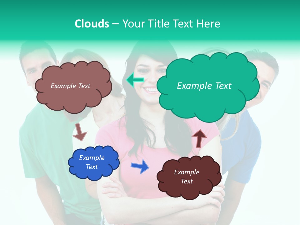 Young Guys University PowerPoint Template