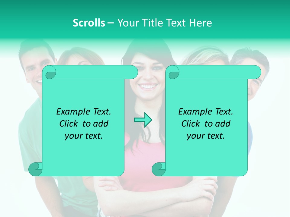 Young Guys University PowerPoint Template