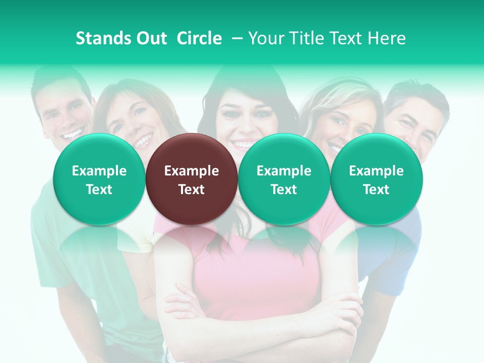 Young Guys University PowerPoint Template