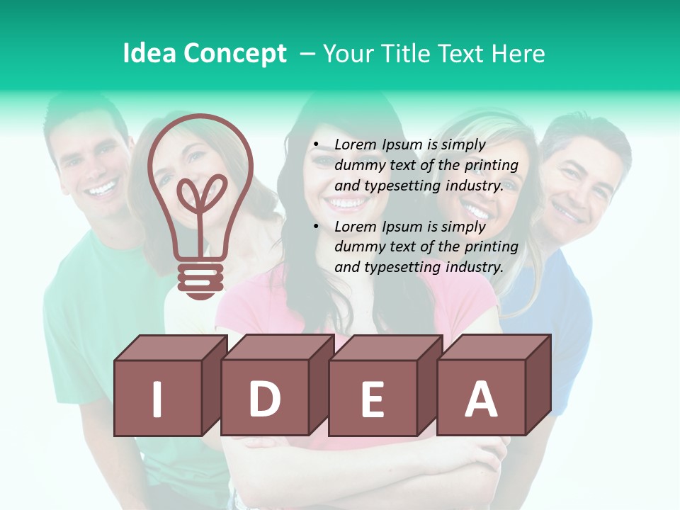 Young Guys University PowerPoint Template